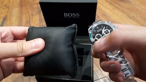 how to spot a fake hugo boss watch|boss versus hugo.